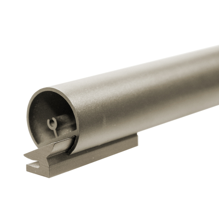 MEADOW LANE Satin Nickel 48 in. Rail for Ladder EG.4004.02